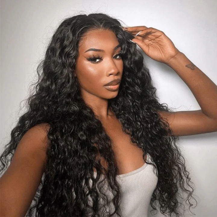 13x6 Full HD Lace Wigs Deep Wave Human Hair Parting Max Wigs Pre Plucked Natural Hairline - Image 7