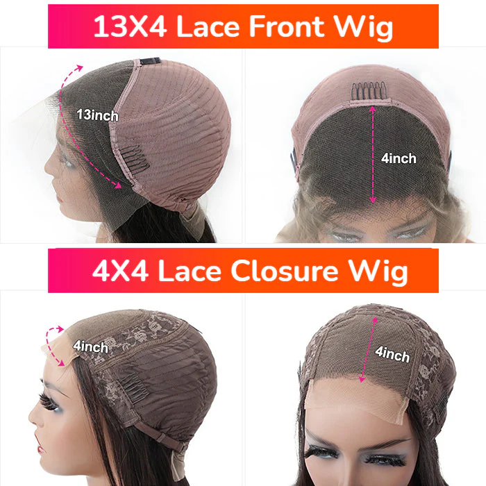 #33 Auburn Colored Wig 13x4/5x5 HD Lace Front Closure Human Hair Wigs Jerry Curly Frontal Wigs 250% Density - Image 8