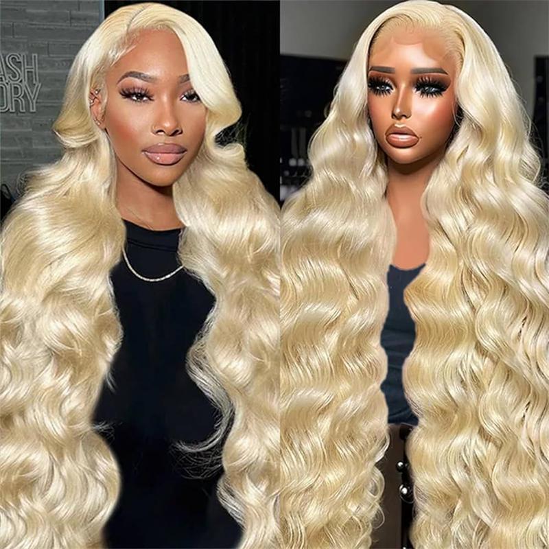 Pizazz Hair 613 Blonde Body Wave  13x6 HD  Lace Front Wigs 180% Density - Image 5