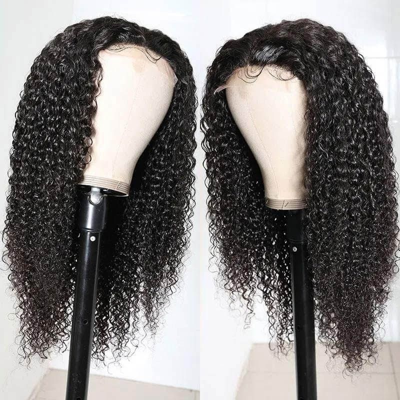 Full Jerry Curly Wig 4x4 HD Lace Closure Human Hair Wigs Beginner Friendly - Image 7