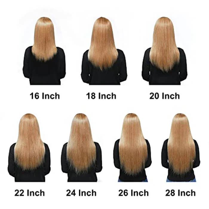 Honey Blond Human Hair Wigs with Bangs Brazilian Straight Virgin Hair Gold Wig - Image 5