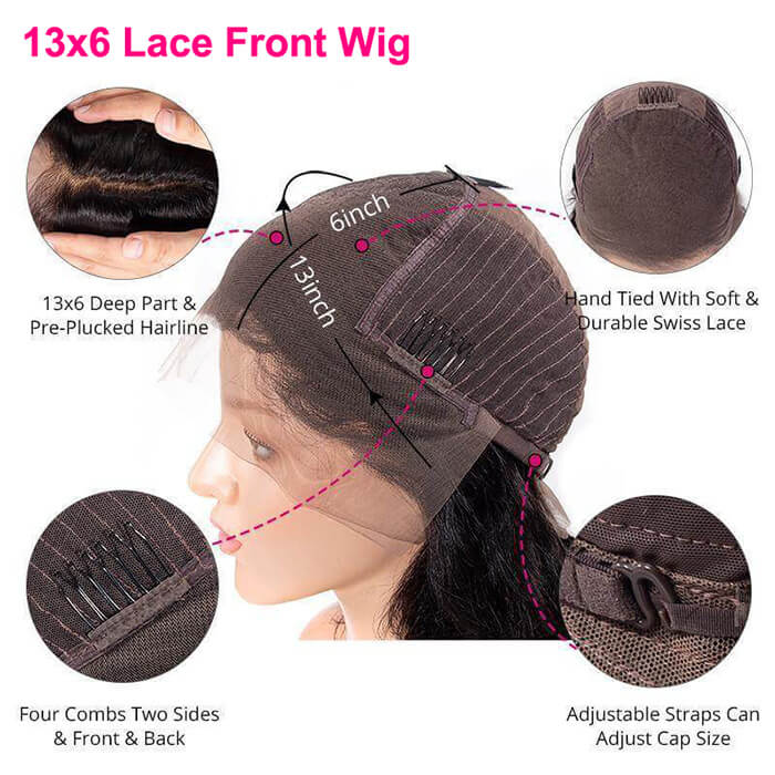 Curly 13x6 New Clear HD Lace Front Wigs Human Hair Lace Wigs Pre Plucked - Image 10