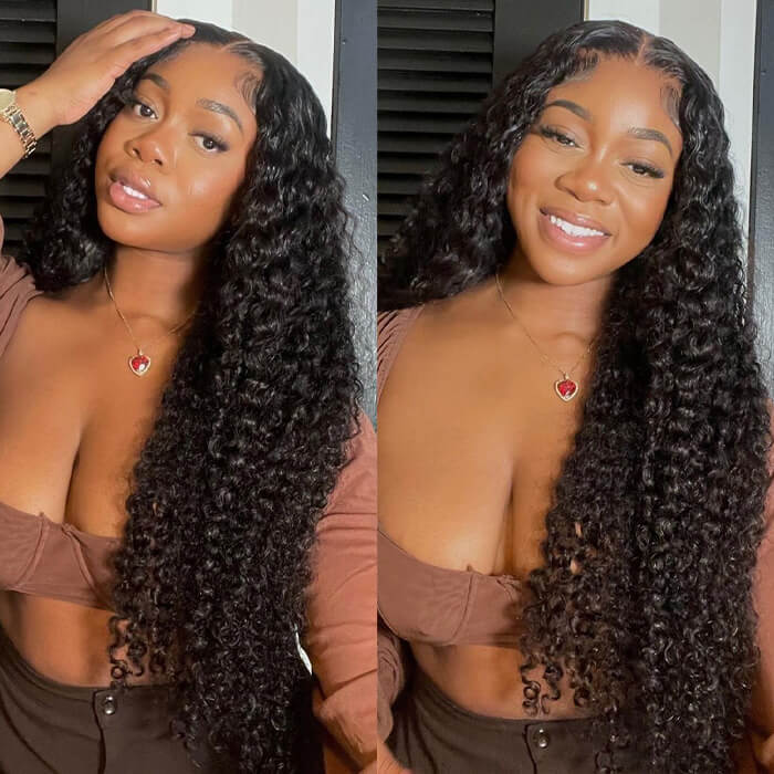 Curly 13x6 New Clear HD Lace Front Wigs Human Hair Lace Wigs Pre Plucked - Image 11