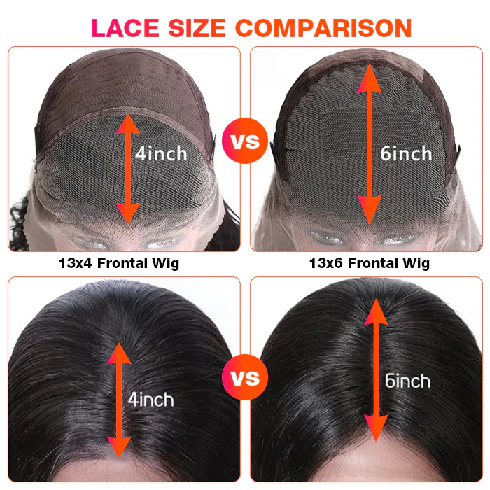 Curly 13x6 New Clear HD Lace Front Wigs Human Hair Lace Wigs Pre Plucked - Image 9