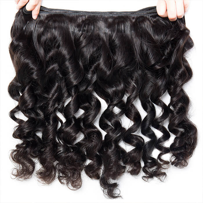 Loose Wave Virgin Hair Weave 3/4 Bundles Deals Unprocessed Human Hair Extensions - Image 5