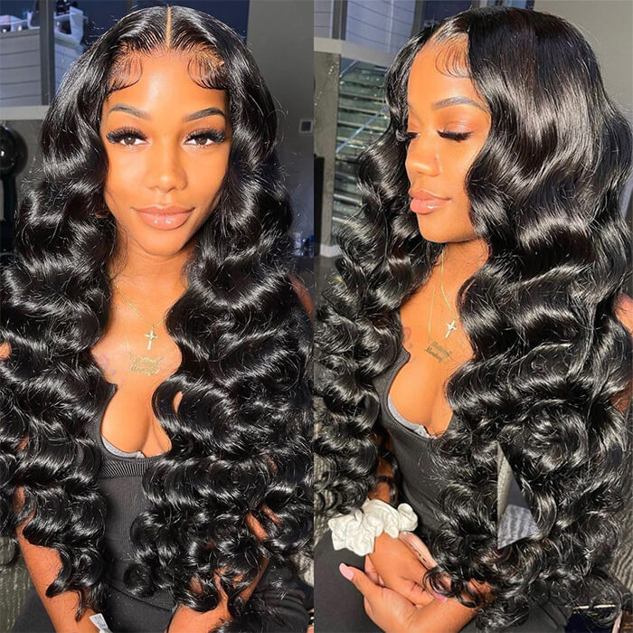 Loose Wave Virgin Hair Weave 3/4 Bundles Deals Unprocessed Human Hair Extensions - Image 7