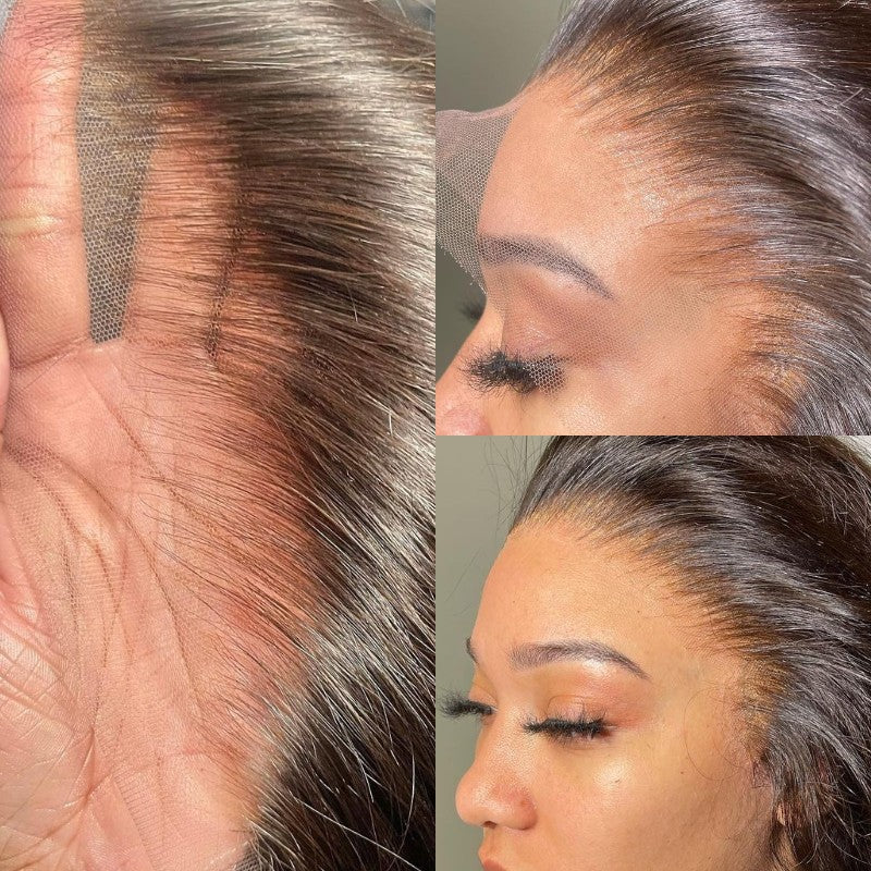 Pizazz New Chocolate Brown Wig Body Wave 13x6 Full Lace Drawstring Wig Pre Plucked Natural Hairline 250% Density - Image 15