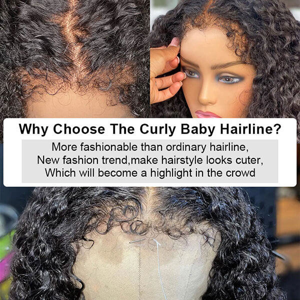 Pizazz Hair 8x5 HD Lace Wear Go Wig | Honey Brown Jerry Curl | 18 Inch Glueless Bob - Image 12