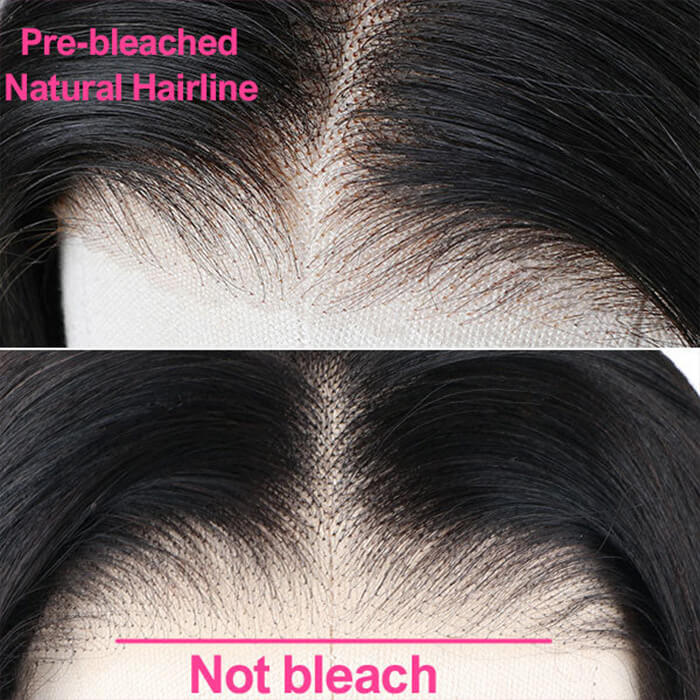 New Pre-Bleached Knots Wear Go Glueless Wig Pre-Cut HD Lace Body Wave Human Hair - Image 9