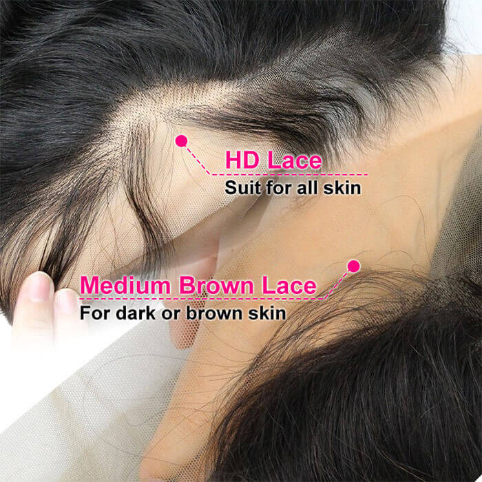 5x5 HD Invisible Lace Closure Wigs Straight Hair Glueless Human Hair Wigs - Image 3