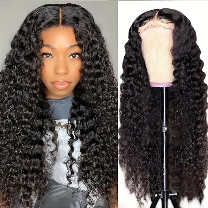 Pre Plucked 5x5 Lace Closure Wig Deep Wave Human Hair 250% | Beginners Friendly - Image 10
