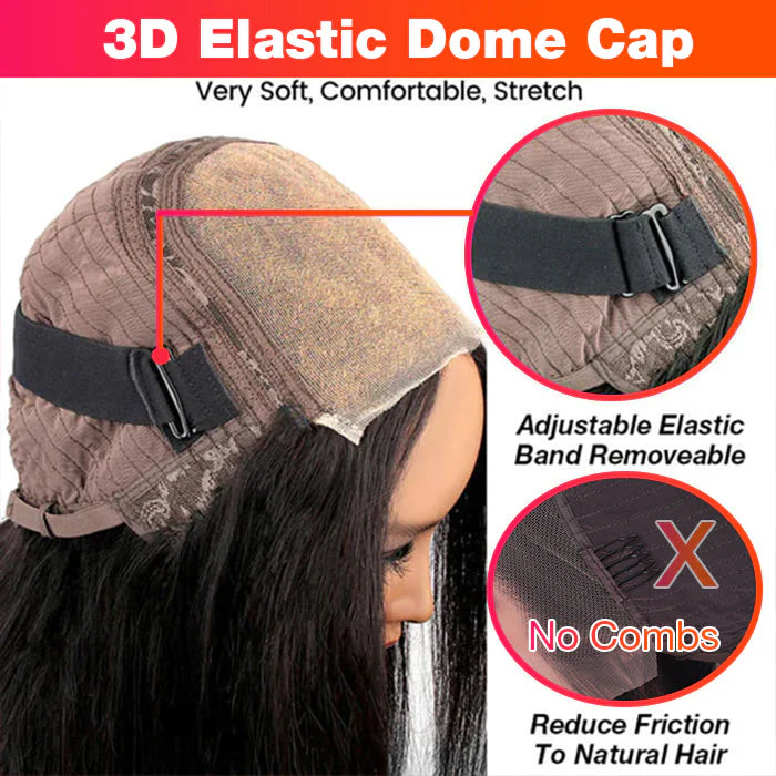 Wear And Go Glueless Water Wave Pre-Cut HD Lace Closure Human Hair Wigs - Image 6